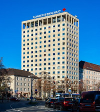 Brandmeldeanlage Hochhaus mit Schule und Schülerinnenwohnheim